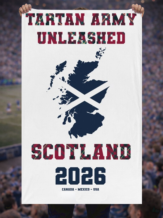 Scotland Football Lover Printed Sports Towel