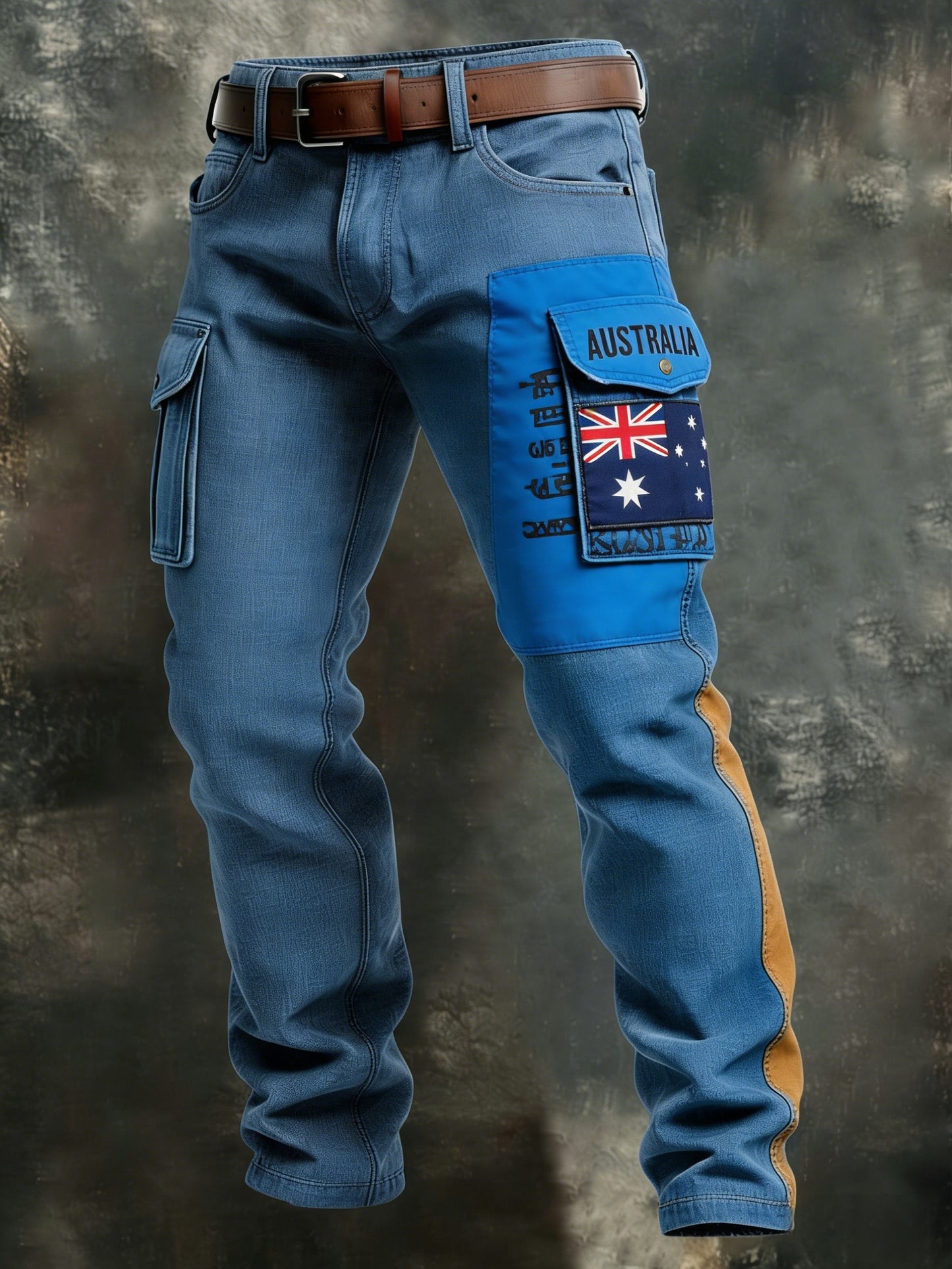 Men's Vintage Australian Holiday Business Style Casual Work Trousers