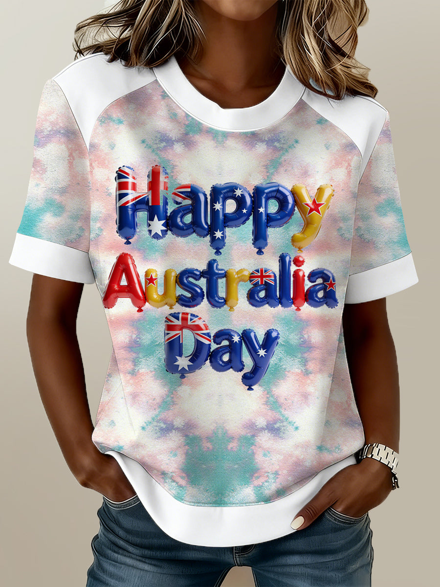 Women's Australian Printed T-Shirt
