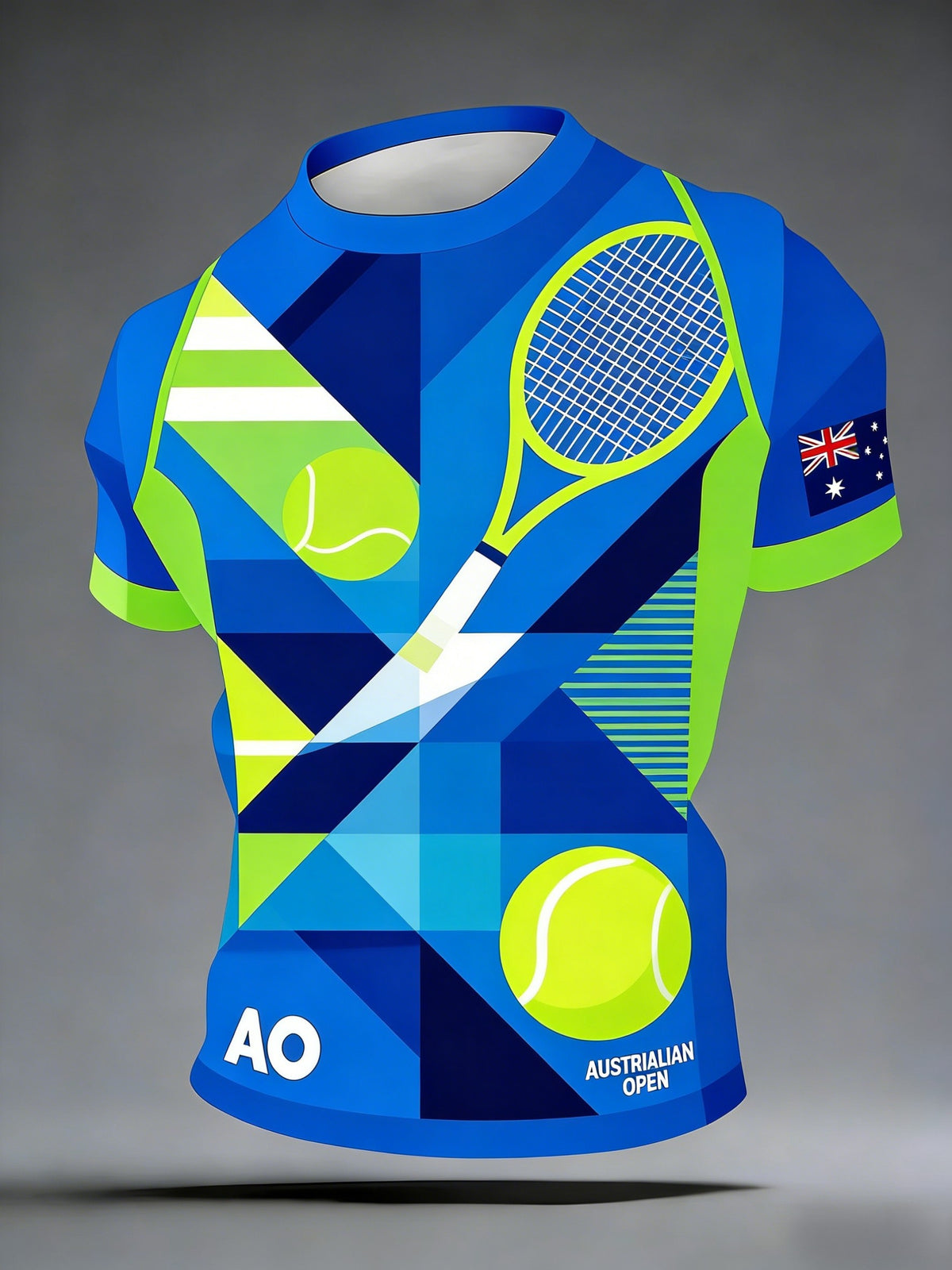 Men's Australian Open For Tennis Lover Short Sleeve T-shirt