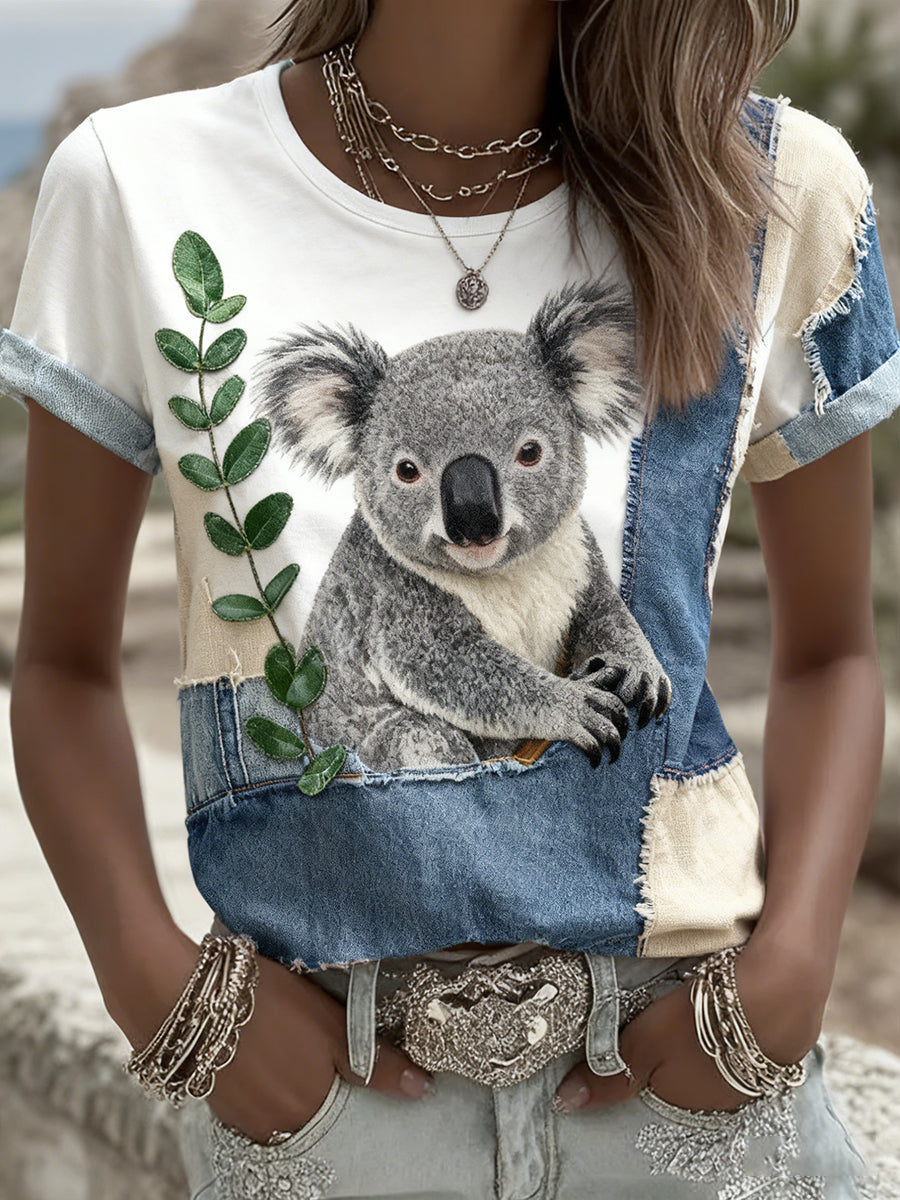 Women's Vintage Australian Holiday Casual Comfortable T-shirt