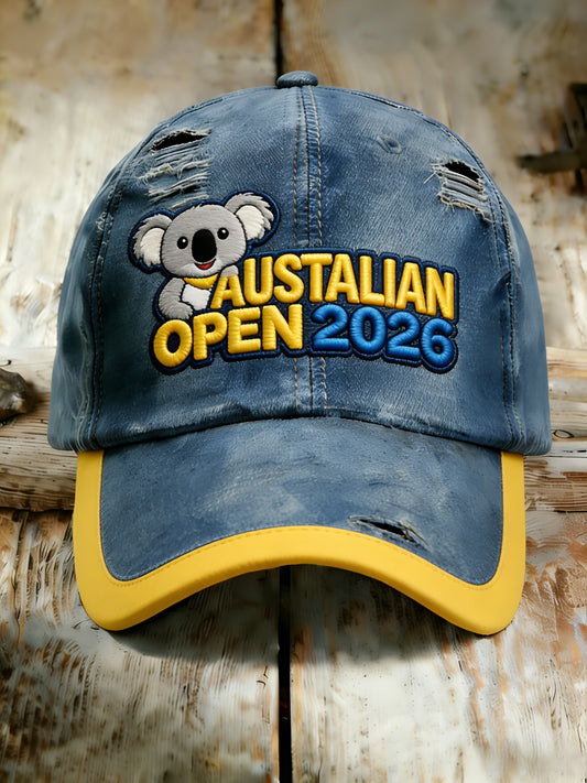 Unisex Australian Open For Tennis Lover Print Hat