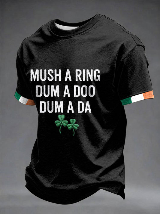 Men's Irish drinking song Inspired short sleeves t-shirt