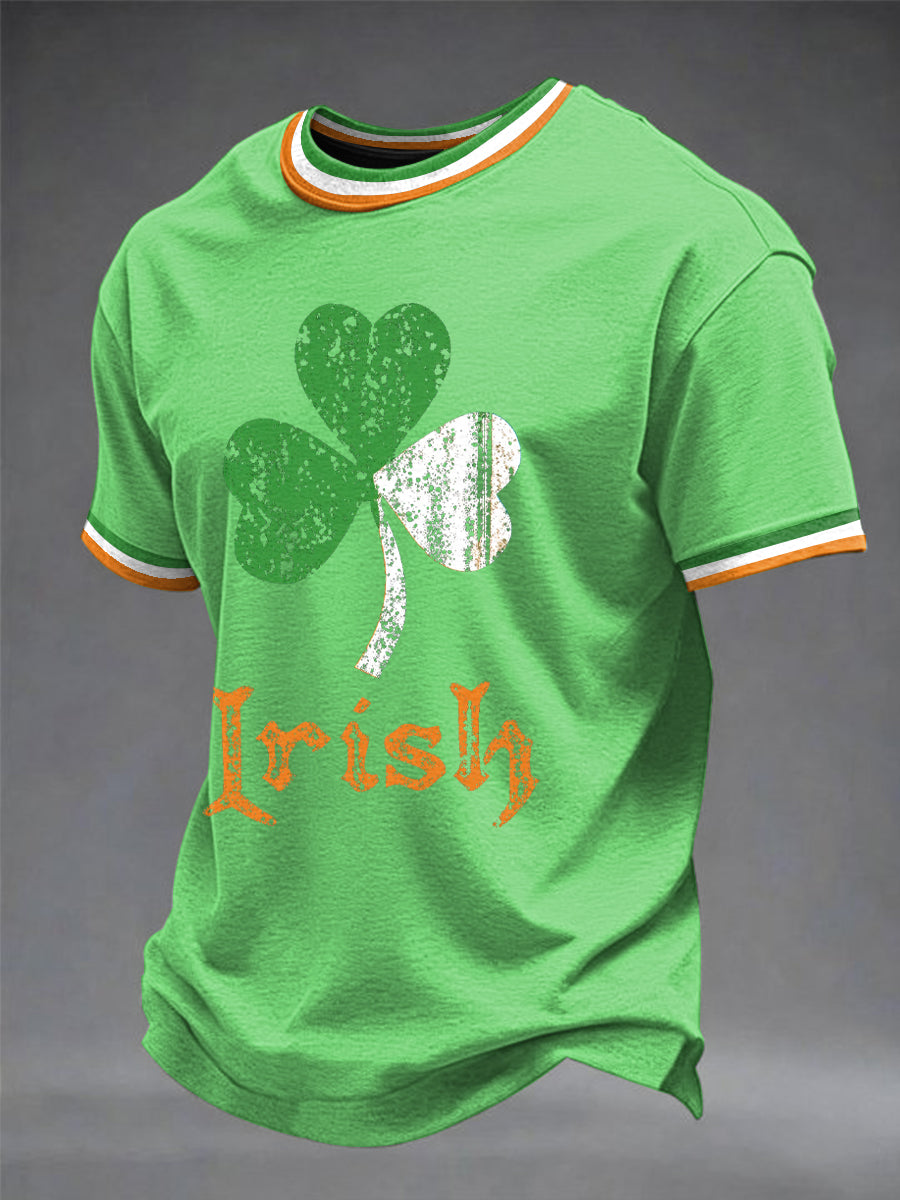 Men's St. Patrick's Day Printed T-shirt