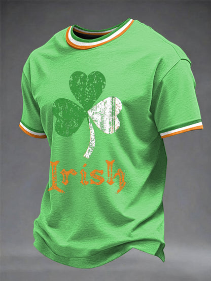 Men's St. Patrick's Day Printed T-shirt