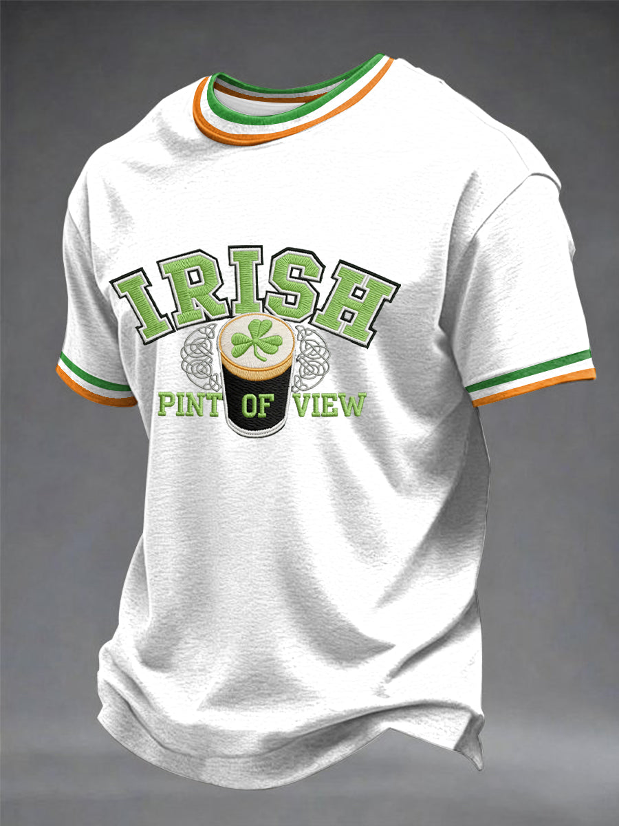 Men's St. Patrick's Day Printed T-shirt