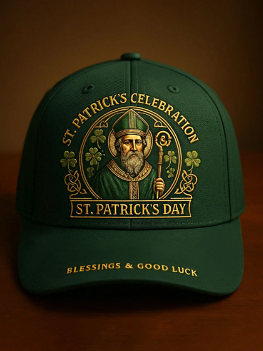 Unisex St. Patrick's Day Printed Casual Hat
