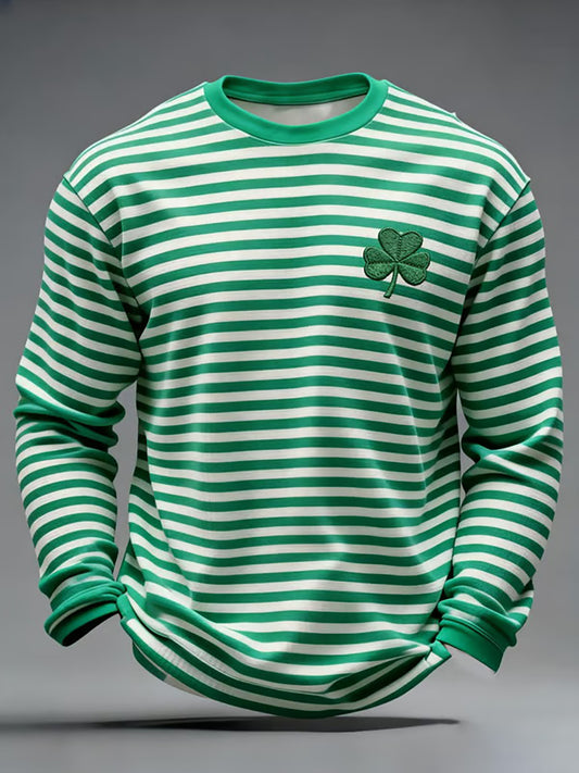 Men's St. Patrick's Day Printed Casual T-Shirt