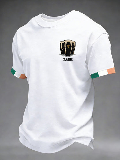 Men's St. Patrick's Day Printed T-shirt