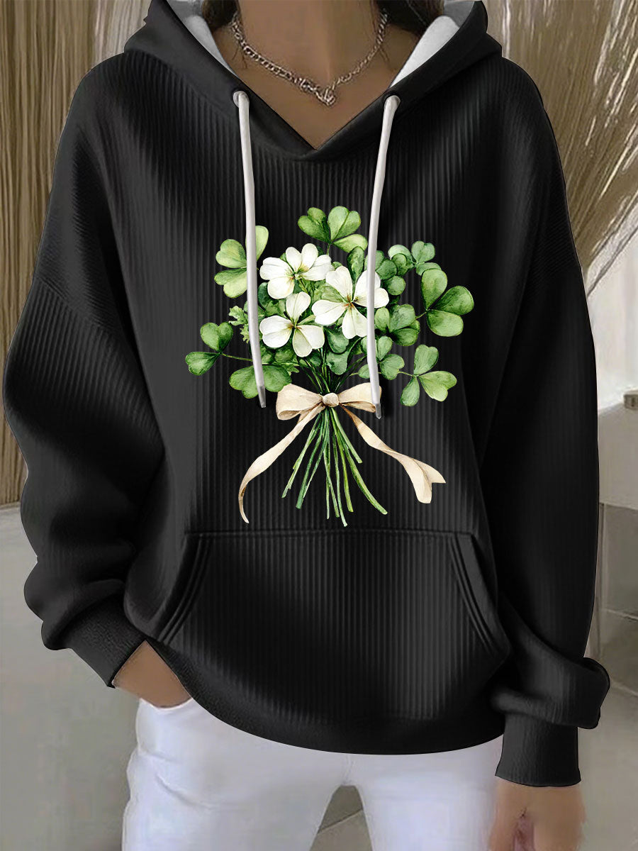 Women's St. Patrick's Day Print Casual Hoodie