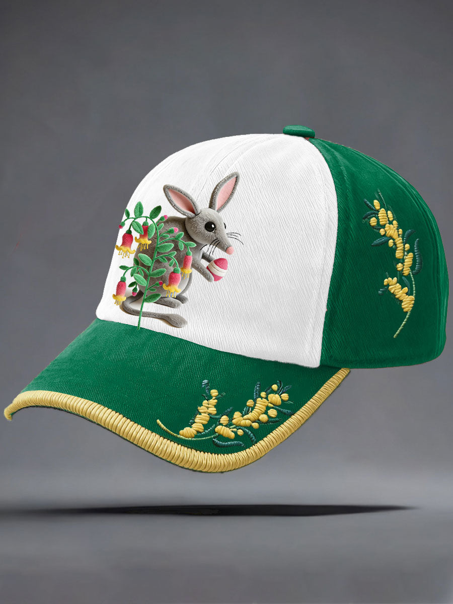 Unisex Australian Easter Bilby Art Printed Hat