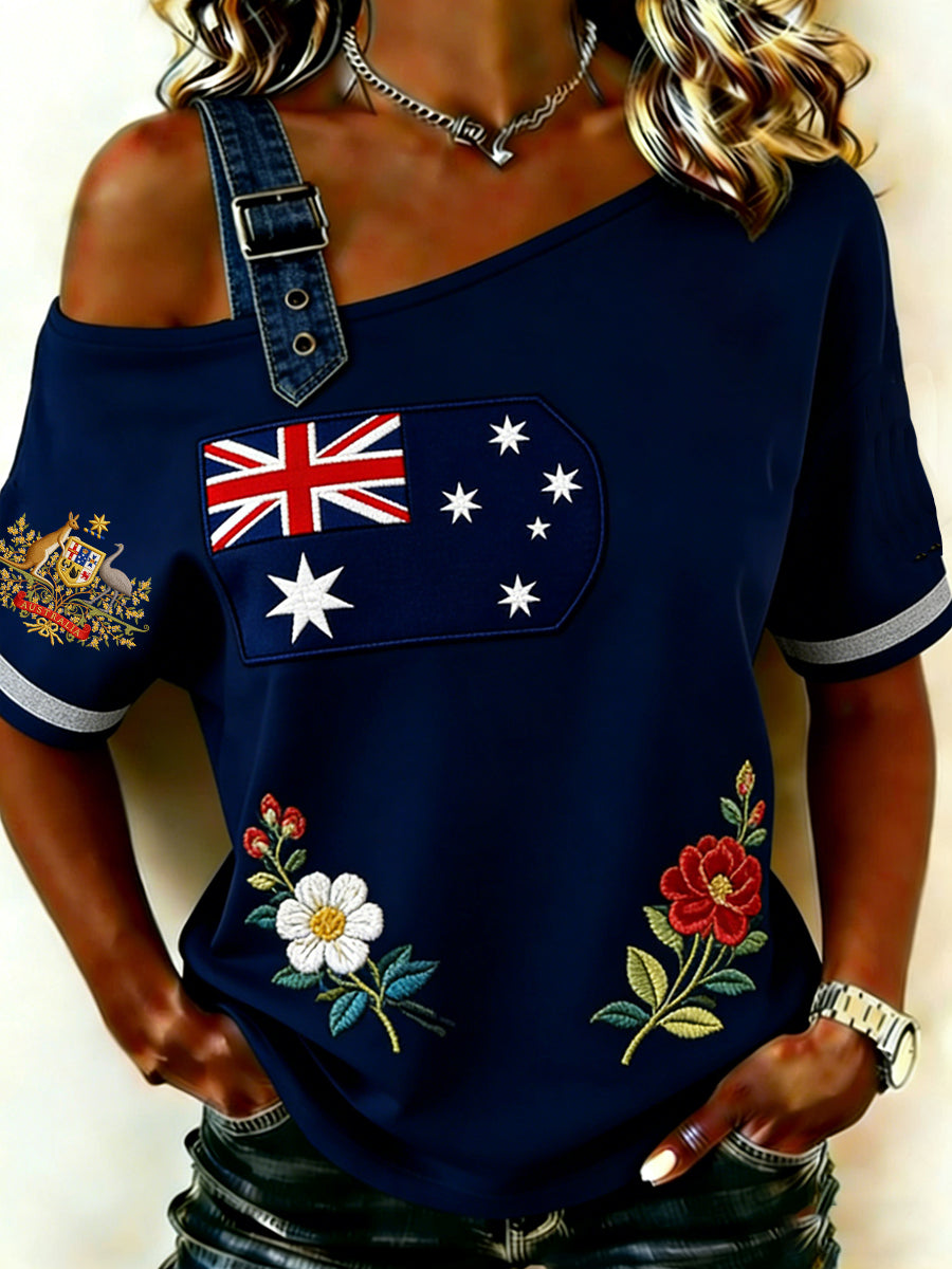 Women's Australian ANZAC Day Commemorative Top