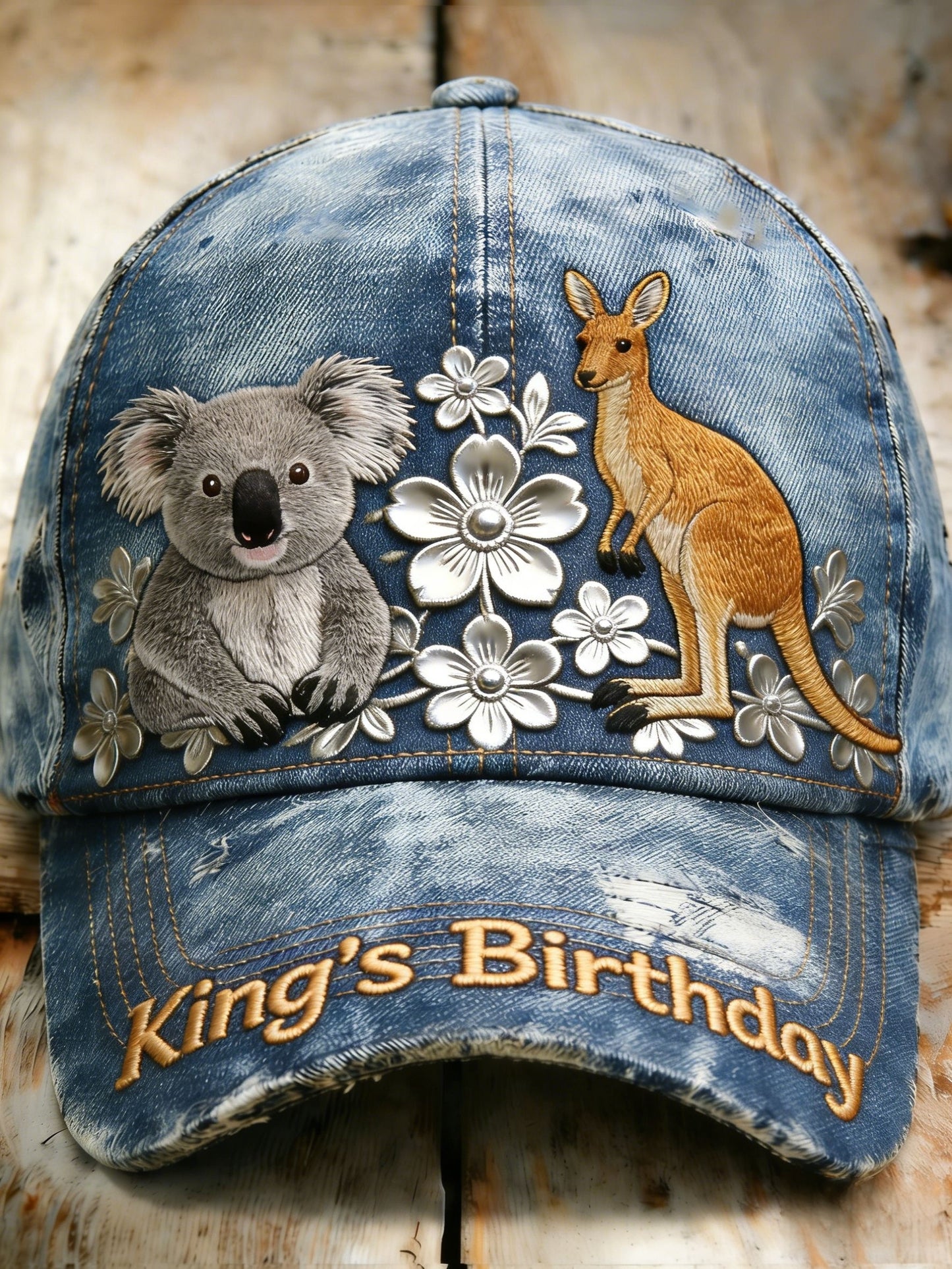 Men's Vintage Australian King's Birthday Washed Cap