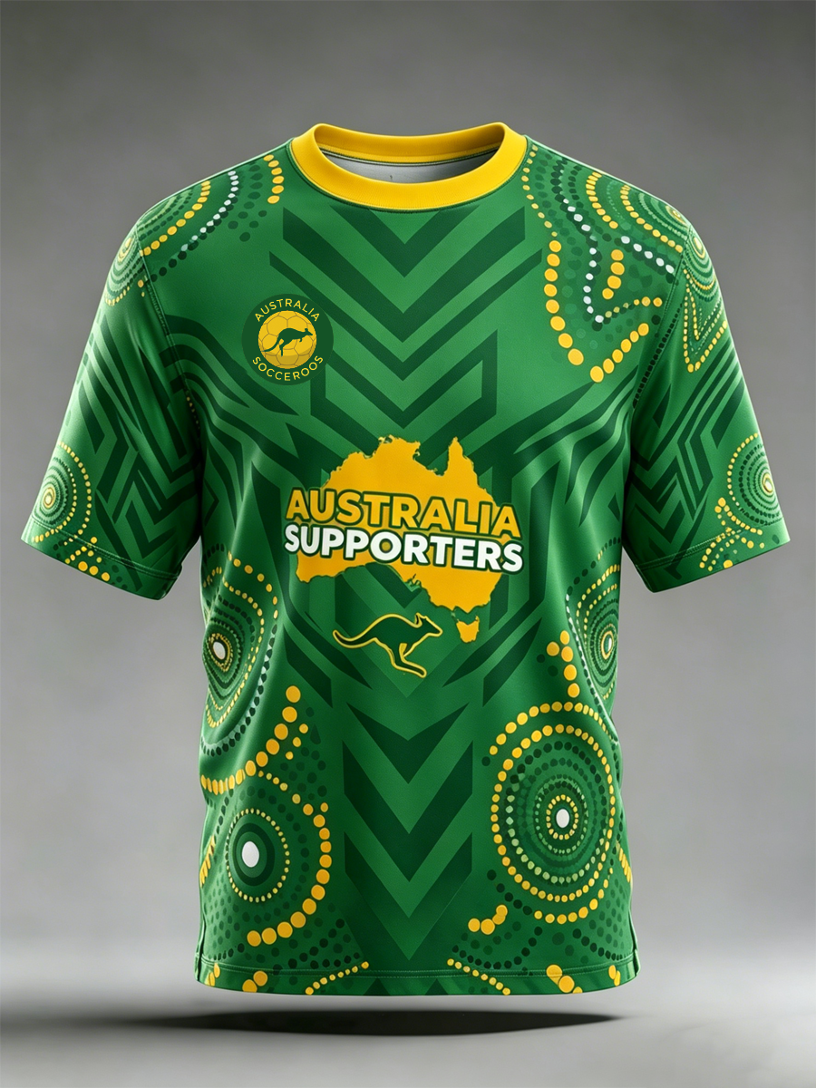 Men's Australian Football lovers short sleeves t-shirt