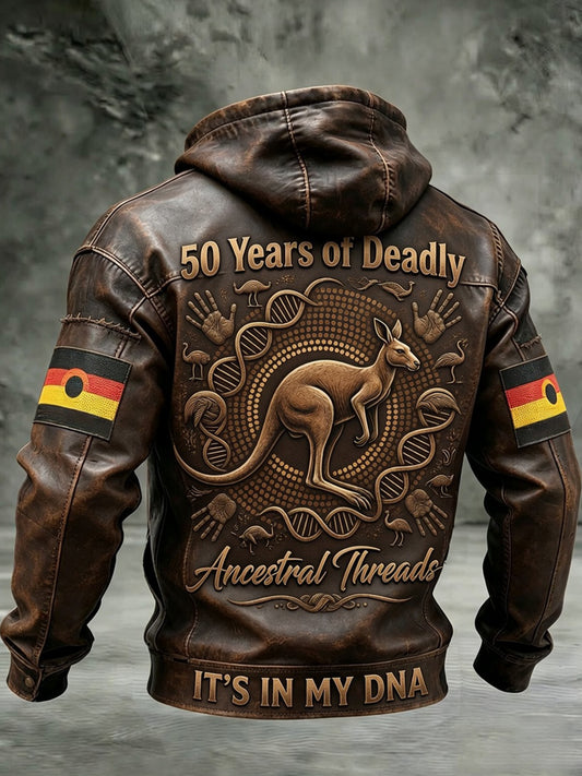 Retro Australian NAIDOC Week Art Print Casual Jacket