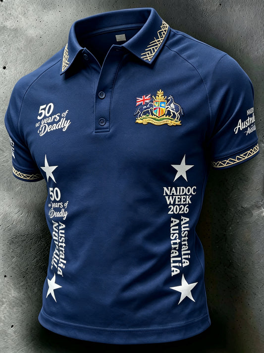 Men's polo shirt