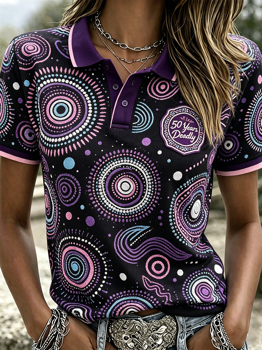 Women's Naidoc Week Polo T-Shirt