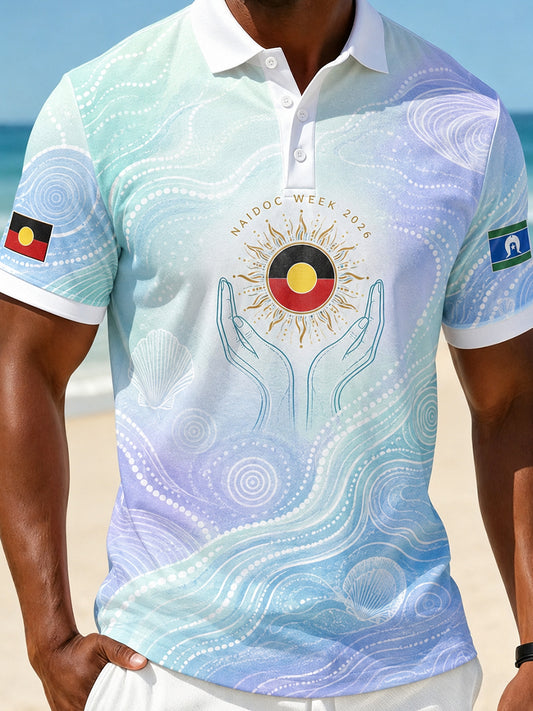 Men's Naidoc Weeks Australia Short Sleeve Shirt