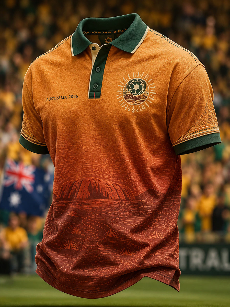 Men's Australian Football short sleeve shirt