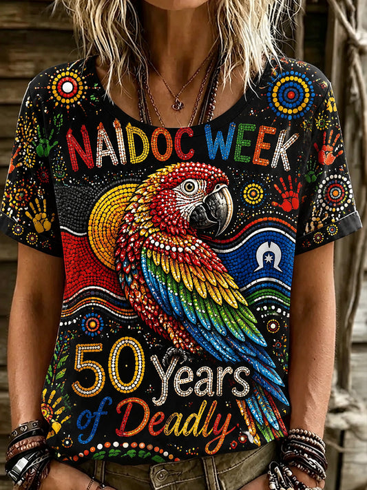 Women's Australia NAIDOC WEEK Short-Sleeved T-shirt