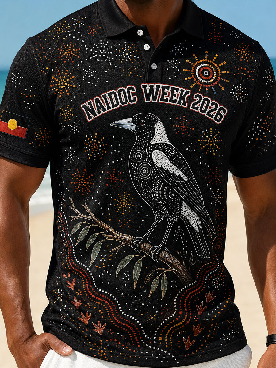 Men's Australia NAIDOC WEEK Short Sleeve Shirt