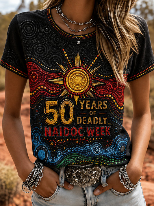 Women's Australia Naidoc Week Short-Sleeved T-Shirt