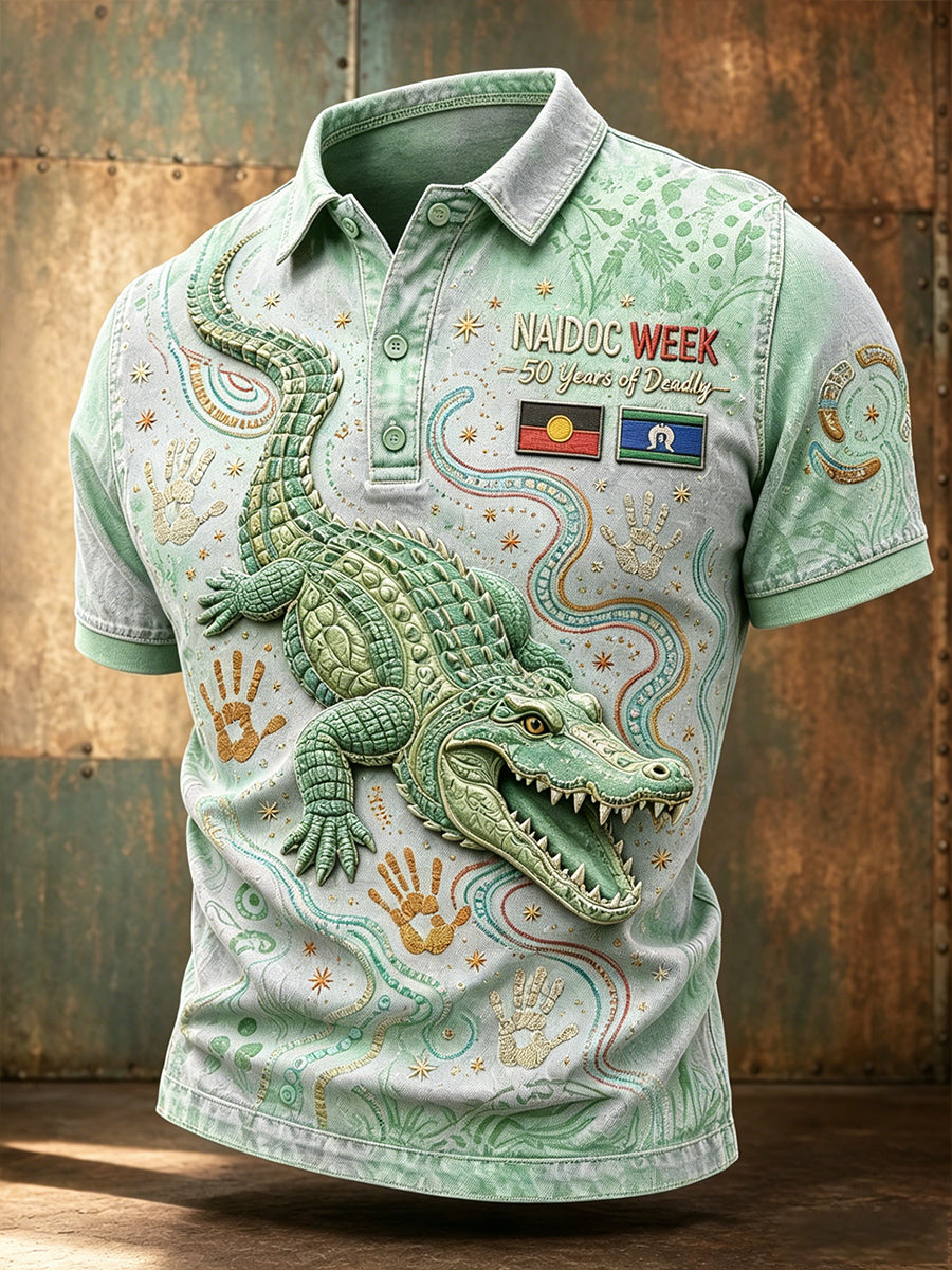 Men's Australia Naidoc Week Short Sleeve Shirt