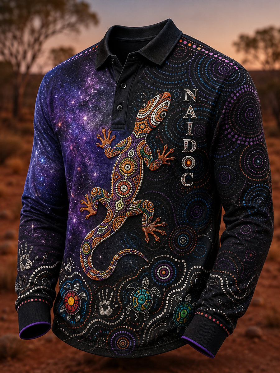 Men's Australia Naidoc Week Long Sleeve Shirt