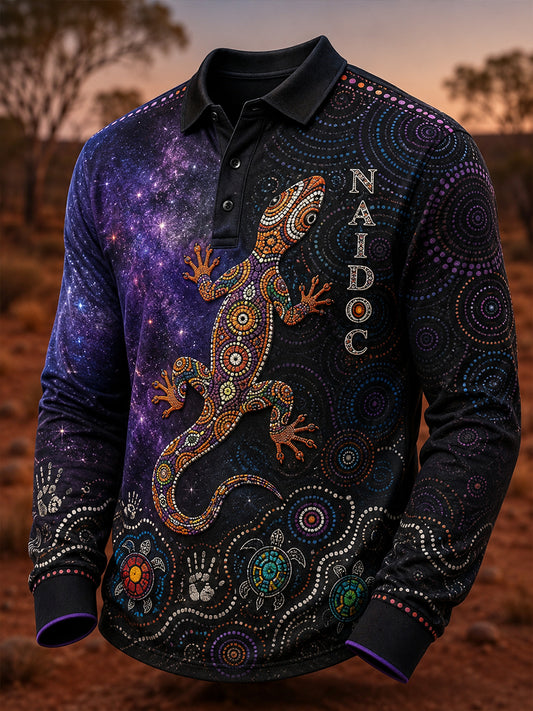 Men's Australia Naidoc Week Long Sleeve Shirt