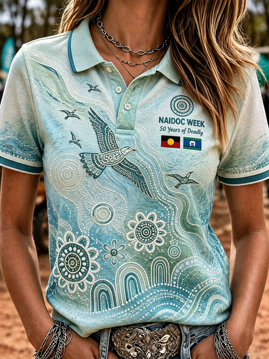 Women's Australia Naidoc Week Polo T-Shirt