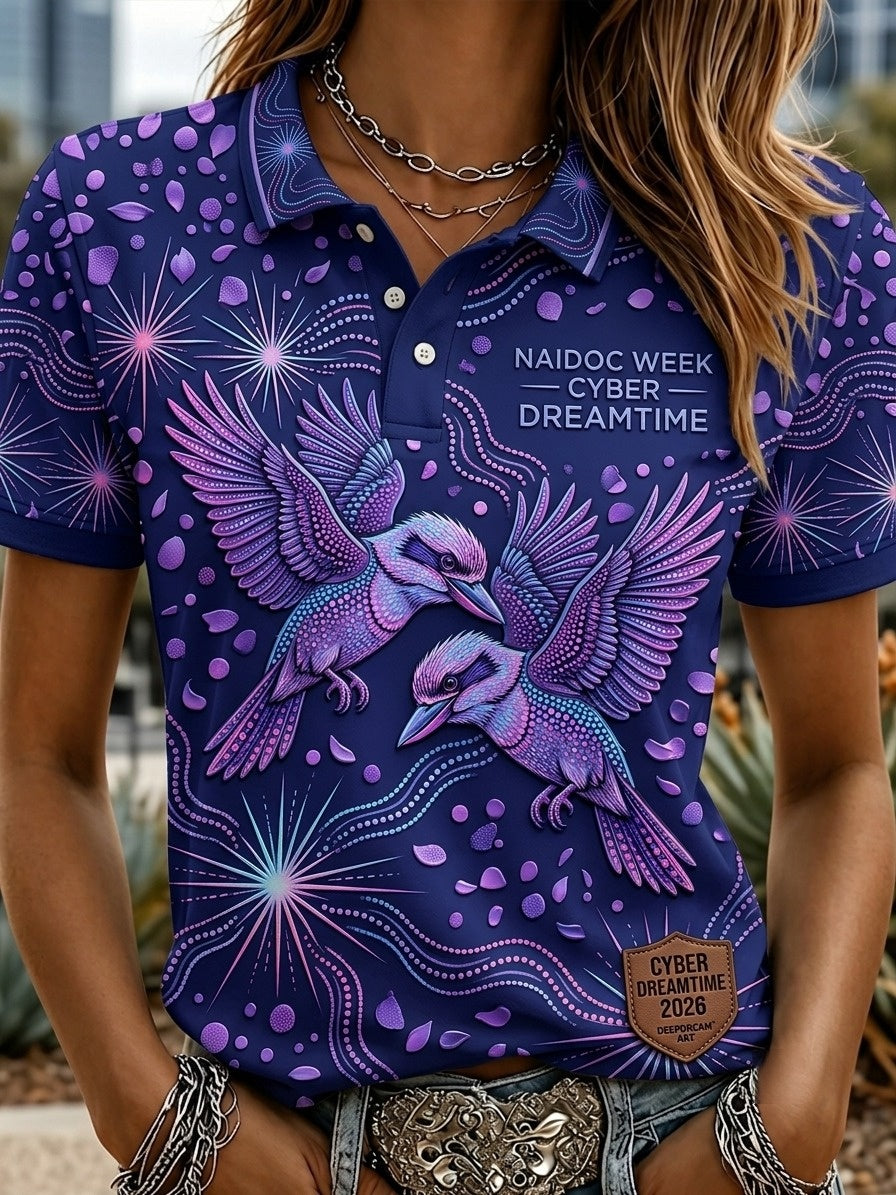 Women's Australia Naidoc Week Polo T-Shirt