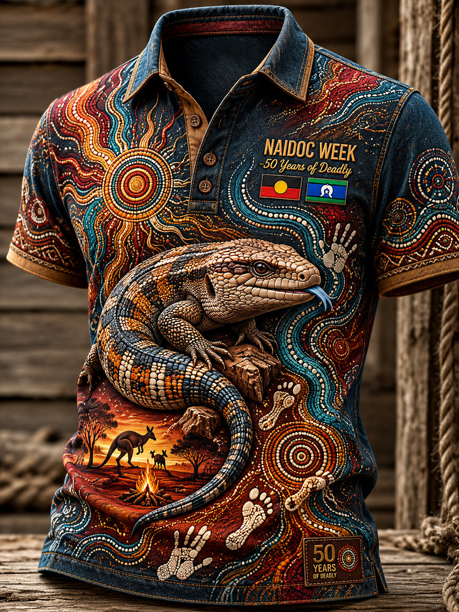 Men's Australia Naidoc Week Short Sleeve Shirt