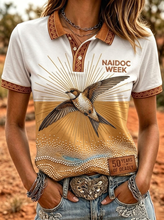Women's Australia Naidoc Week Polo T-Shirt