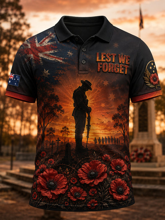 Men's Australian Veterans' Memorial Short Sleeve Shirt