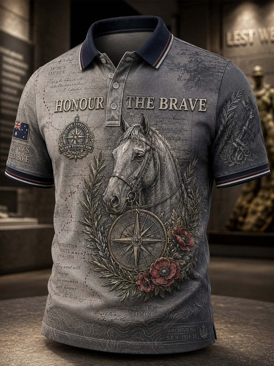 Men's Australian Veterans' Memorial Short Sleeve Shirt