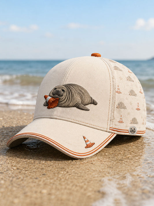Unisex Funny Neil The Seal Art Printed Hat