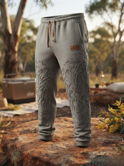 Men's Retro Australian Father's Day Koala Athletic Pants