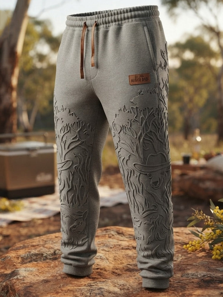 Men's Retro Australian Father's Day Koala Athletic Pants