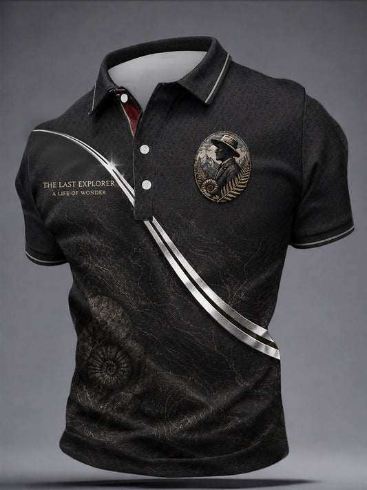 Men's Rip NZ Jurassic Legend Printed Casual Tops