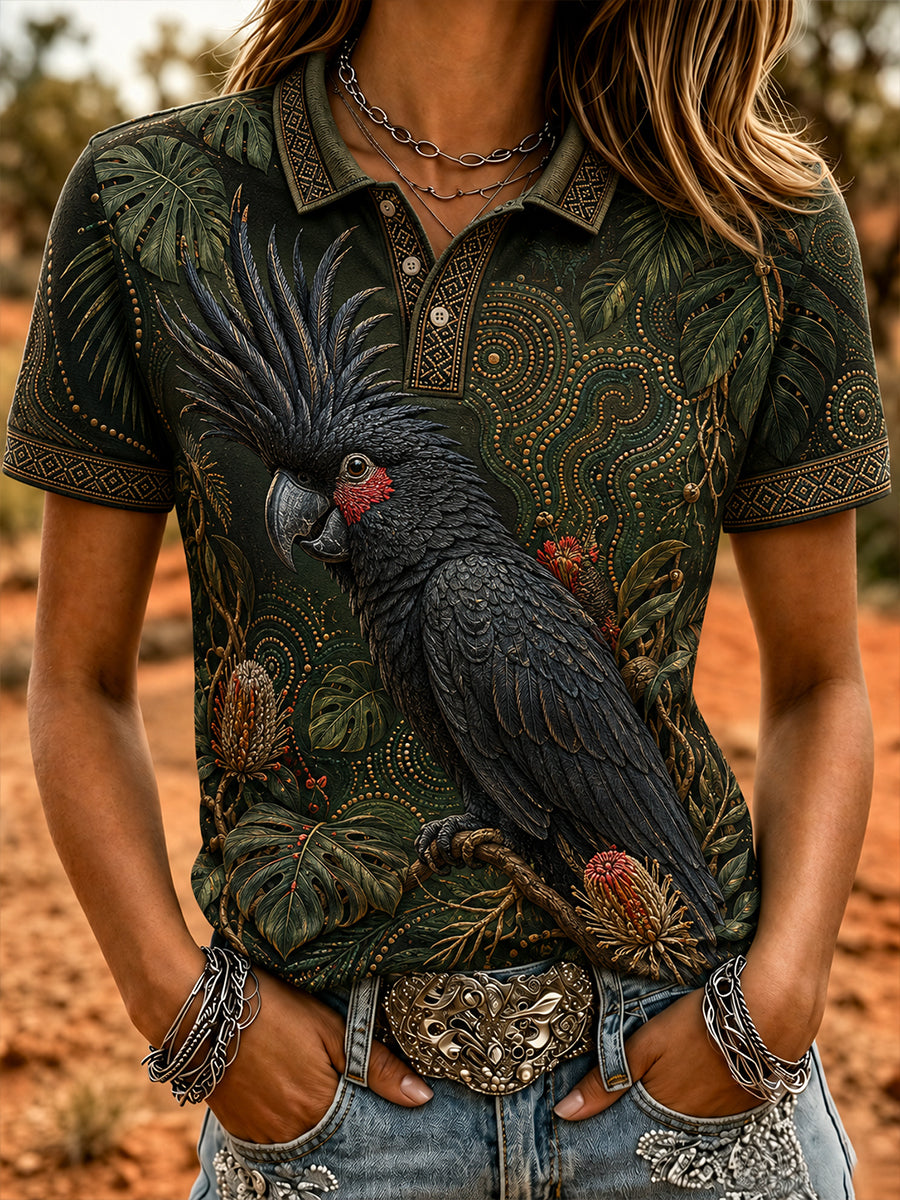 Women's Australian Animals Polo T-Shirt