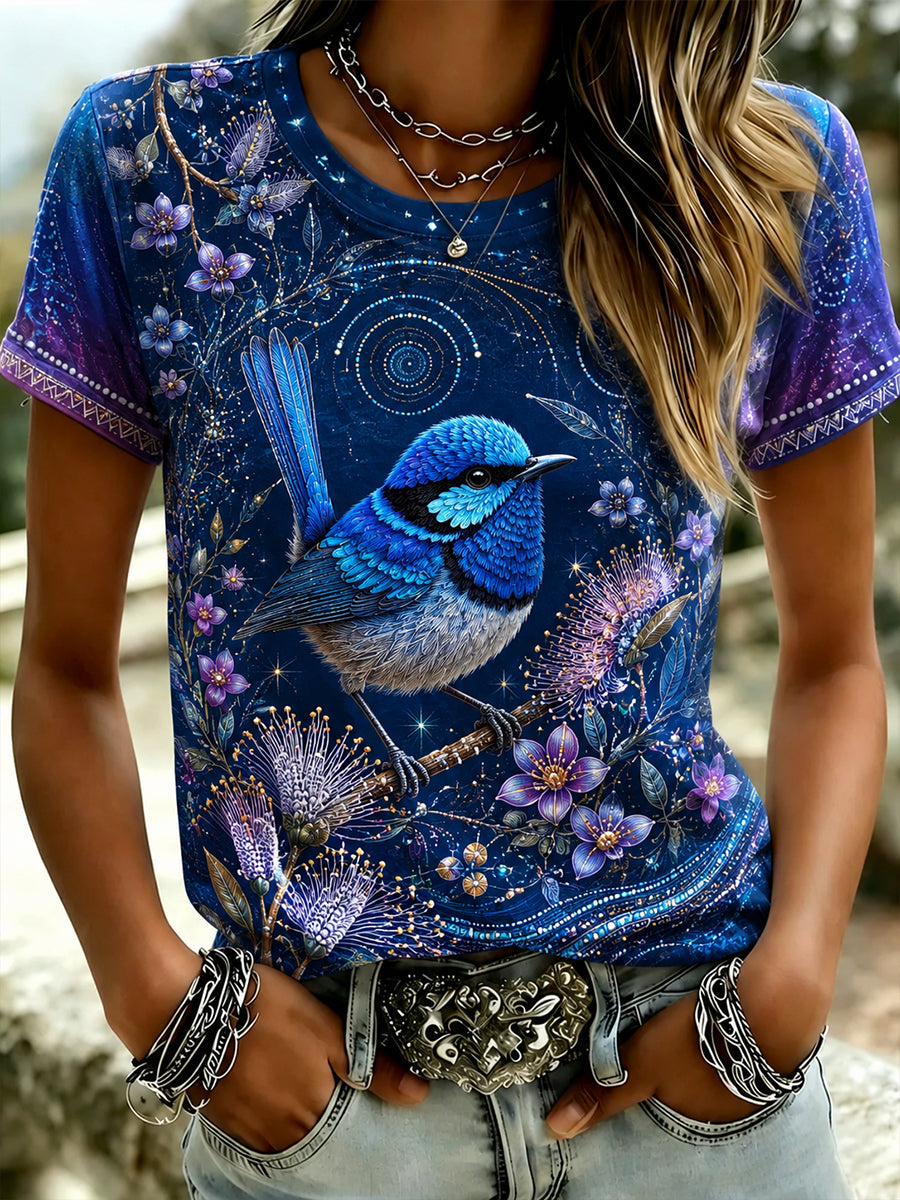 Women's Australian Animals Short-Sleeved T-Shirt