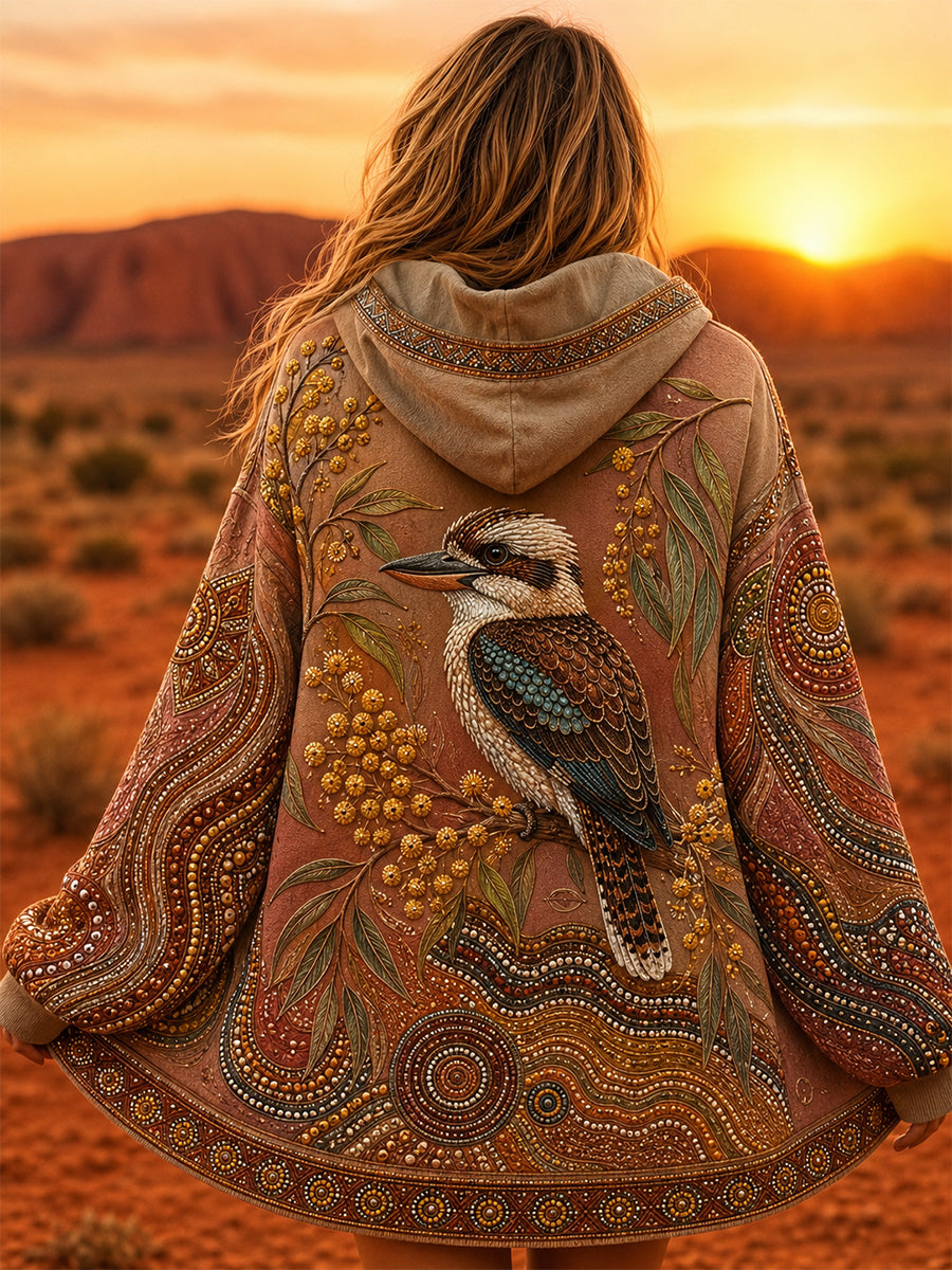 Women's Australia Animal Zip-Up Hoodie