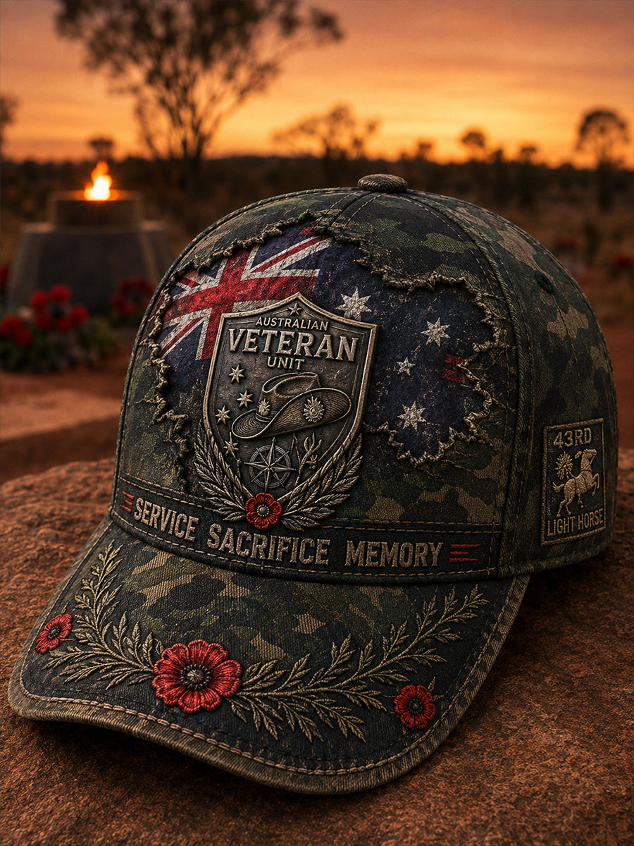 Unisex Australian Veterans' Memorial Hat