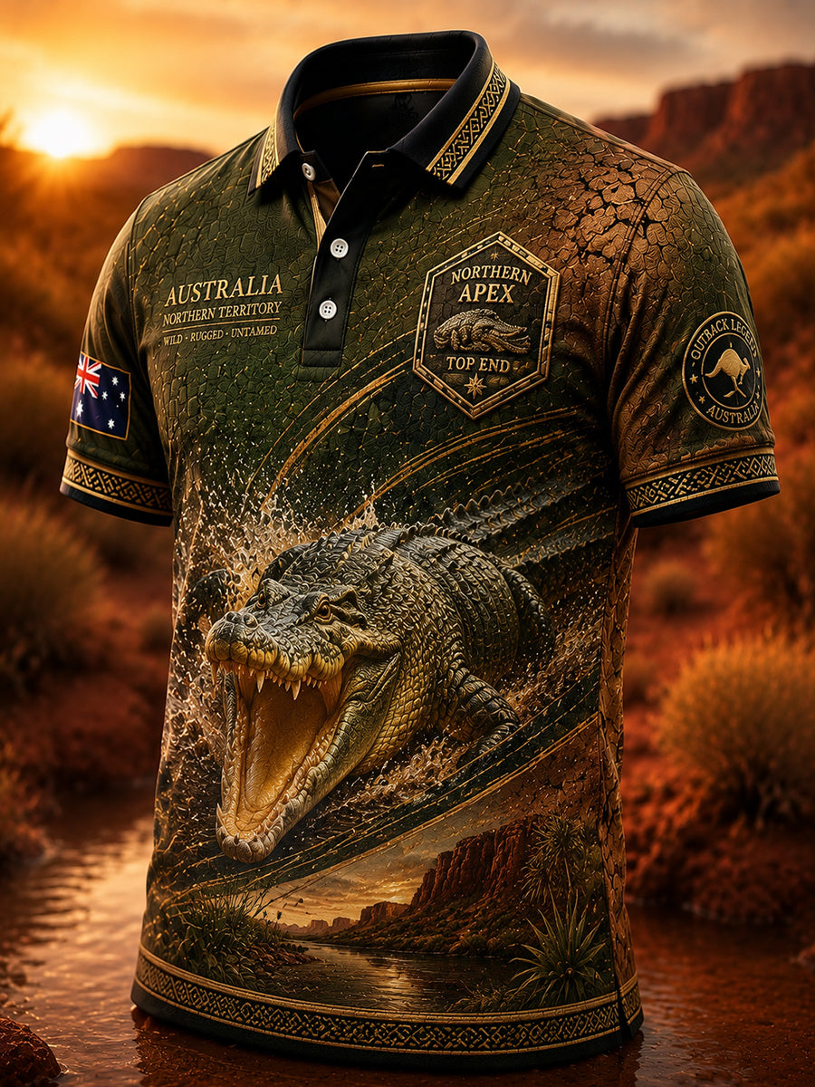 Men's Australian Animals Polo Shirt