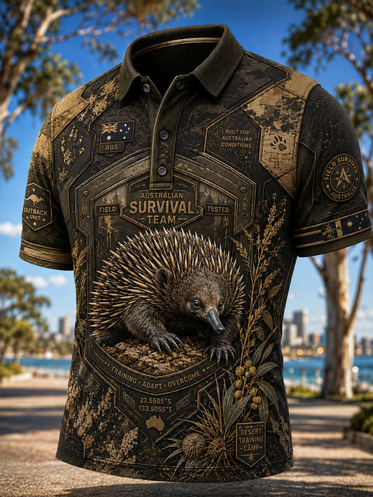 Men's Australian Animals Short Sleeve T-Shirt