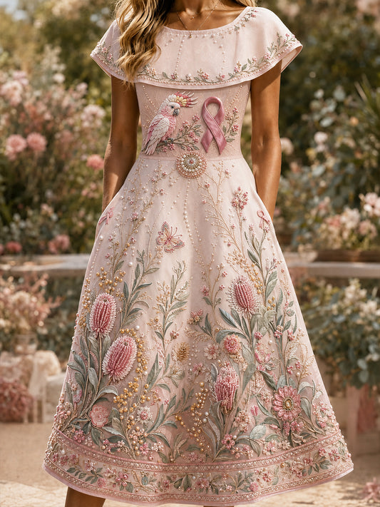 Women's Australia Breast Cancer Awareness Dress