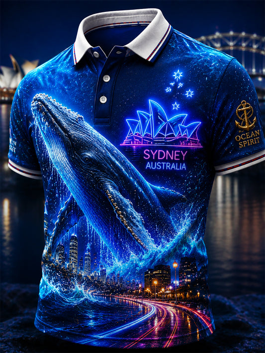 Men's Australian Animals Short Sleeve Shirt