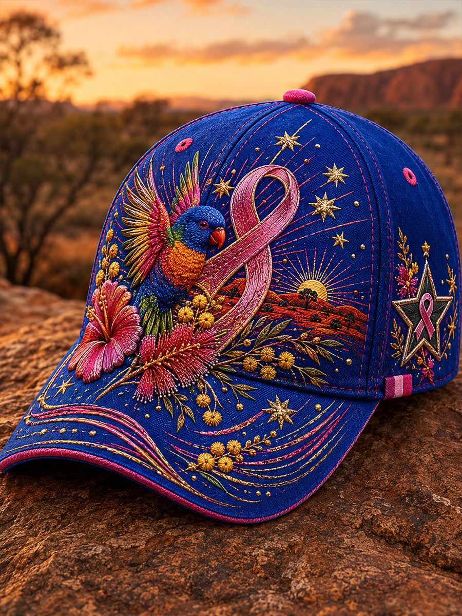 Unisex Australia Breast Cancer Awareness Hat