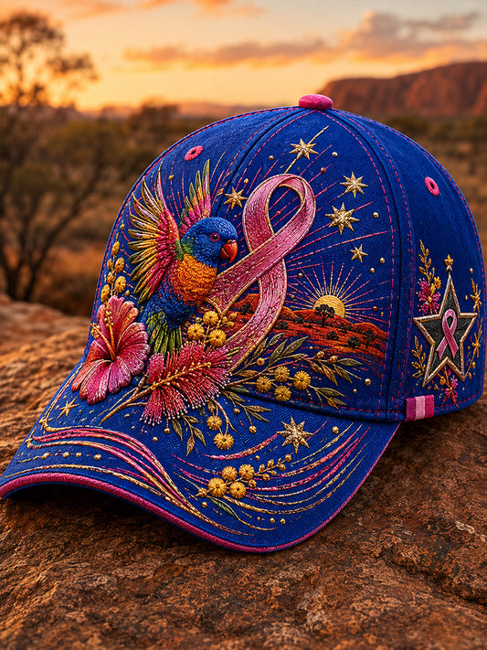 Unisex Australia Breast Cancer Awareness Hat