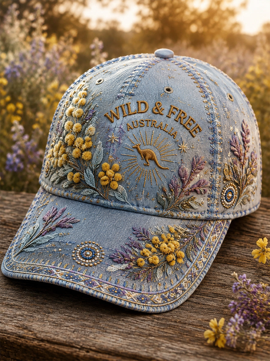 Women’s Retro Australian Wildflower Season Hat